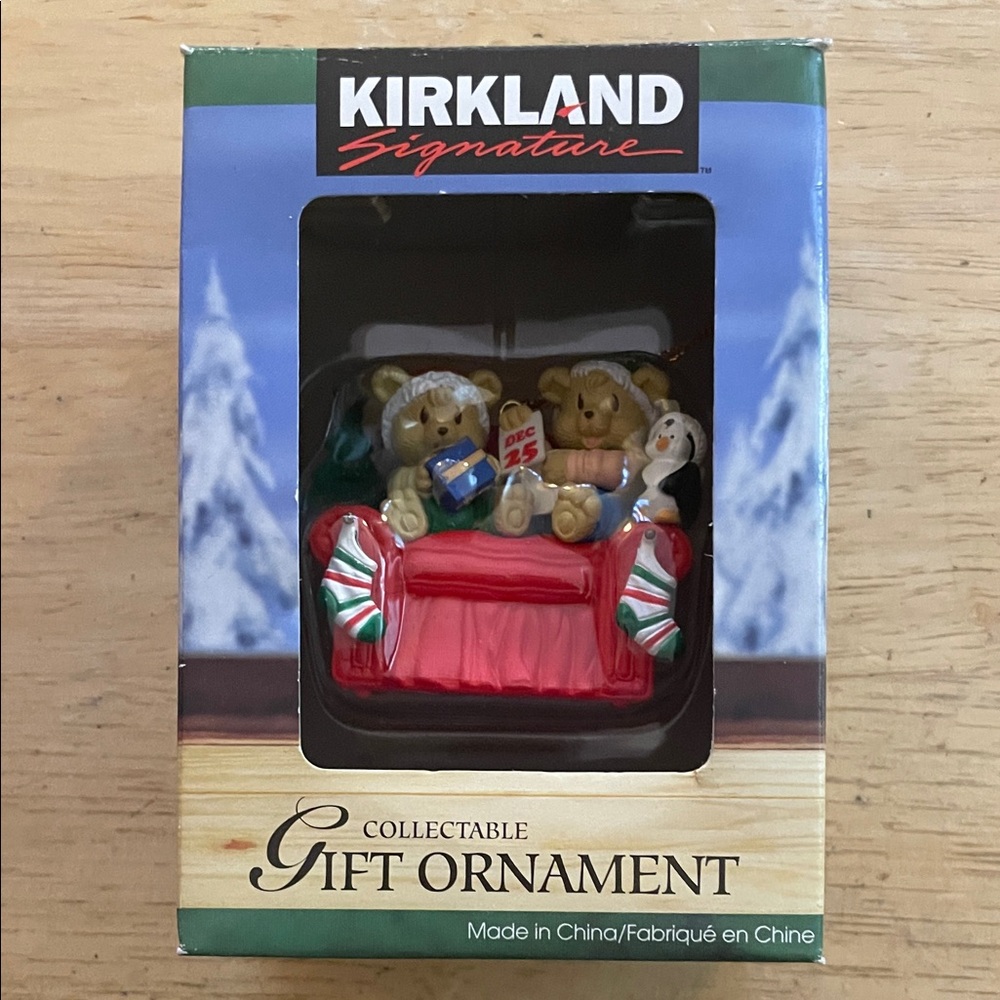 Kirkland Signature Holiday Ornament with adorable Bears